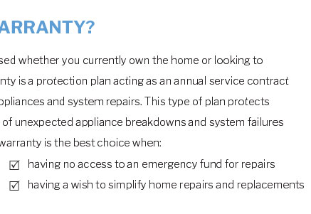 one year home warranty plan cost